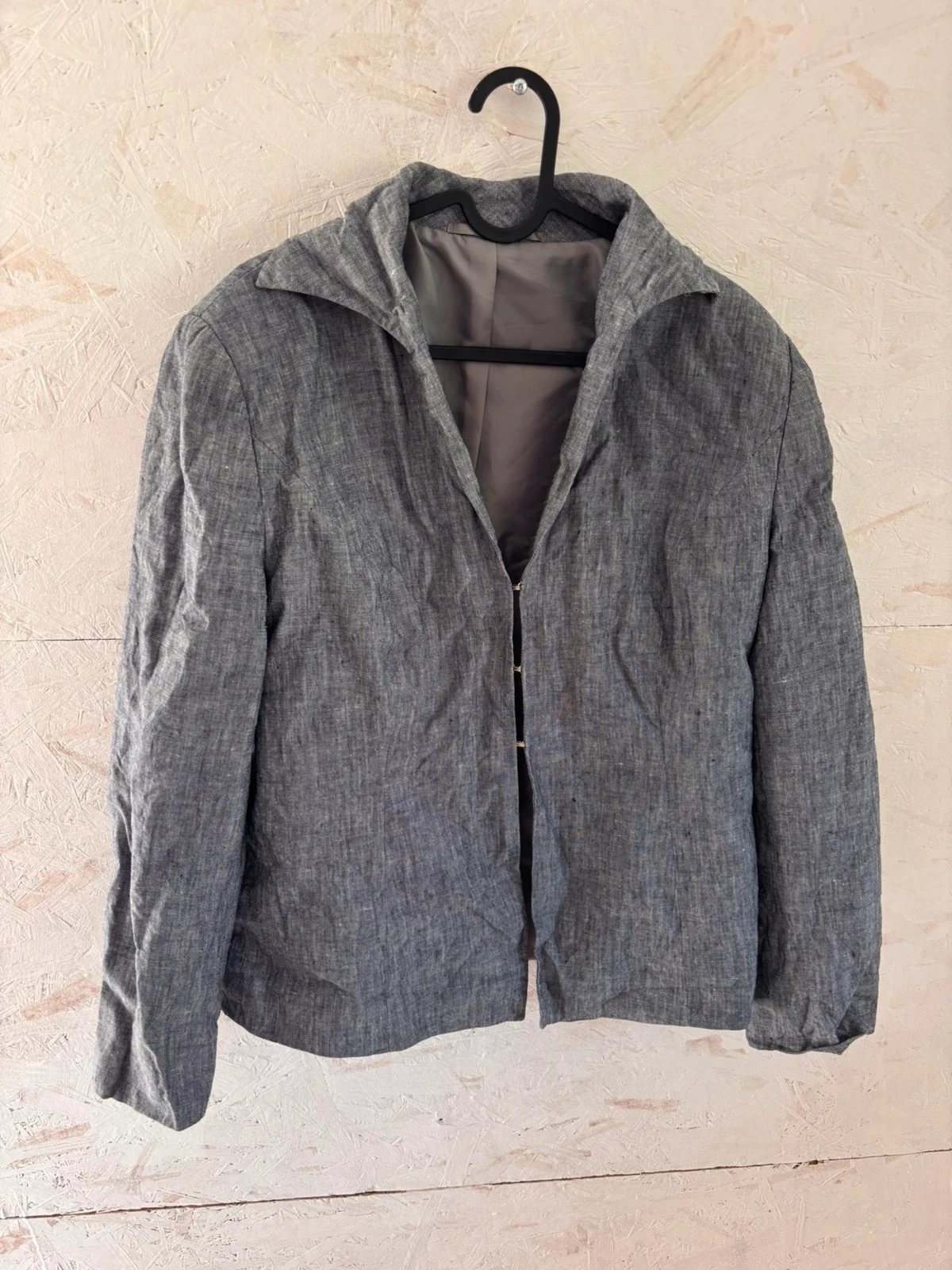 Conjunto de blazer de linho de verão Pause Café (Casaco + Calça) Tamanho 42 (L) Muito bom estado – photo 12